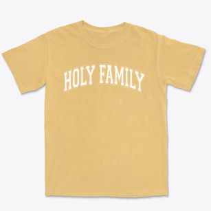 Holy Family School Varsity Arch Premium Heavyweight T-shirt