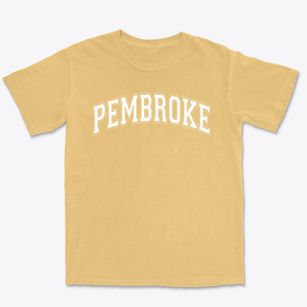 Pembroke Elementary School Varsity Arch Premium Heavyweight T-shirt