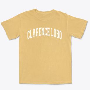 Clarence Lobo Elementary School Varsity Arch Premium Heavyweight T-shirt