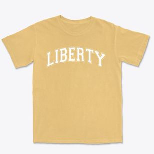 Liberty High School Varsity Arch Premium Heavyweight T-shirt
