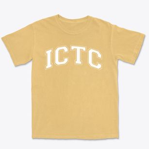 Indian Capital Technology Center Varsity Arch Premium Heavyweight T-shirt