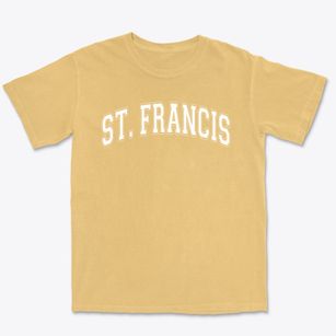 Saint Francis School Varsity Arch Premium Heavyweight T-shirt