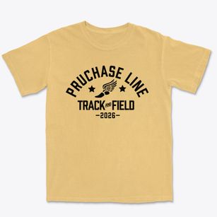 Pruchase Line High School Track and Field Premium Heavyweight T-shirt