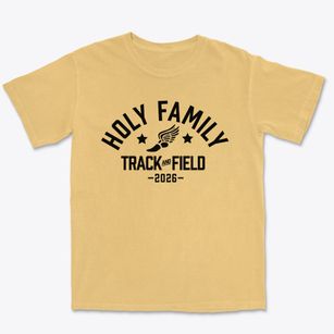 Holy Family High School Track and Field Premium Heavyweight T-shirt