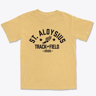 Saint Aloysius School Track and Field Premium Heavyweight T-shirt