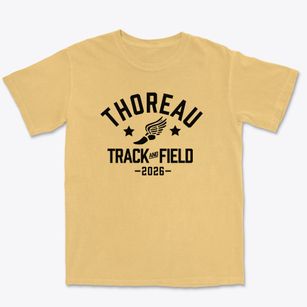 Henry David Thoreau Elementary School Track and Field Premium Heavyweight T-shirt