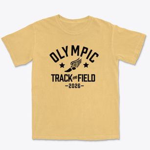 Olympic Elementary School Track and Field Premium Heavyweight T-shirt