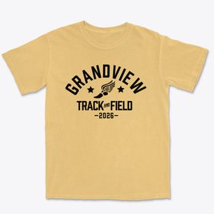 Grandview Elementary School Track and Field Premium Heavyweight T-shirt