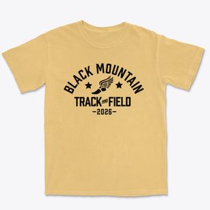 Black Mountain Middle School Track and Field Premium Heavyweight T-shirt