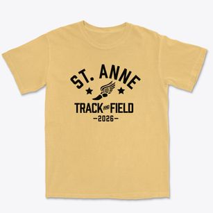 Saint Anne School Track and Field Premium Heavyweight T-shirt
