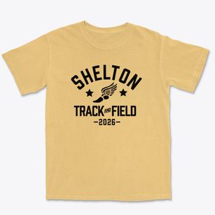Shelton Intermediate School Track and Field Premium Heavyweight T-shirt