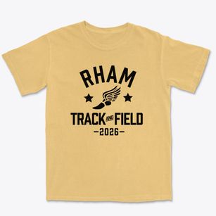 Rham High School Track and Field Premium Heavyweight T-shirt