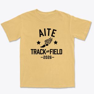 Academy Of Information Technology & Engineering Track and Field Premium Heavyweight T-shirt