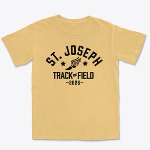 Saint Joseph School Track and Field Premium Heavyweight T-shirt