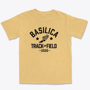 Basilica Track and Field Premium Heavyweight T-shirt
