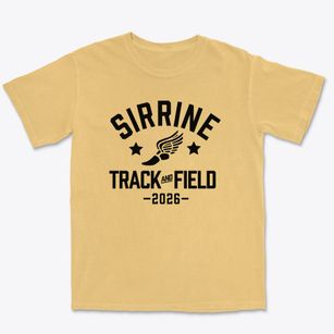 Sirrine Elementary School Track and Field Premium Heavyweight T-shirt