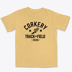 Corkery Elementary School Track and Field Premium Heavyweight T-shirt