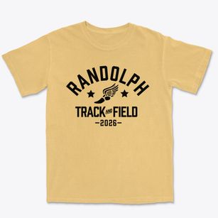 Randolph Elementary School Track and Field Premium Heavyweight T-shirt