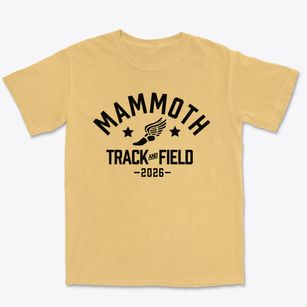 Mammoth Elementary School Track and Field Premium Heavyweight T-shirt