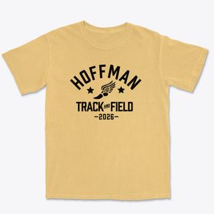 Hoffman Elementary School Track and Field Premium Heavyweight T-shirt