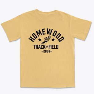 Homewood Christian Academy Track and Field Premium Heavyweight T-shirt