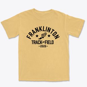 Franklinton Elementary School Track and Field Premium Heavyweight T-shirt