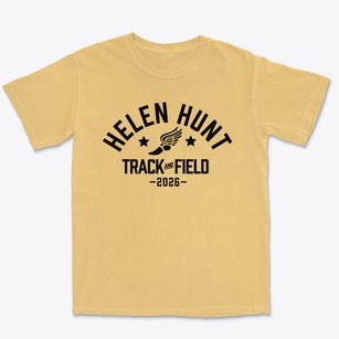 Helen Hunt Elementary School Track and Field Premium Heavyweight T-shirt