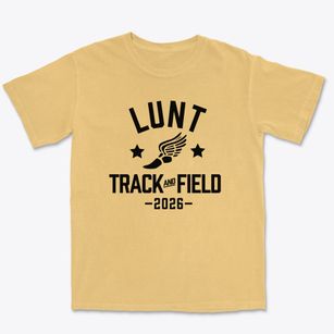 Lunt School Track and Field Premium Heavyweight T-shirt