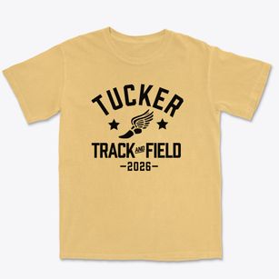 Tucker Elementary School Track and Field Premium Heavyweight T-shirt
