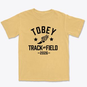 Tobey Elementary School Track and Field Premium Heavyweight T-shirt