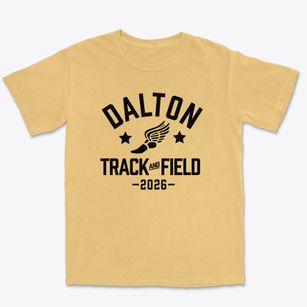 Dalton High School Track and Field Premium Heavyweight T-shirt