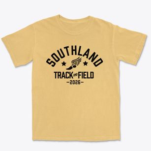Southland High School Track and Field Premium Heavyweight T-shirt