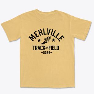 Mehlville High School Track and Field Premium Heavyweight T-shirt