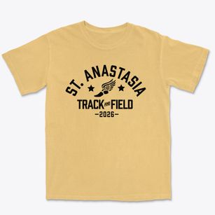 St Anastasia Parish Track and Field Premium Heavyweight T-shirt