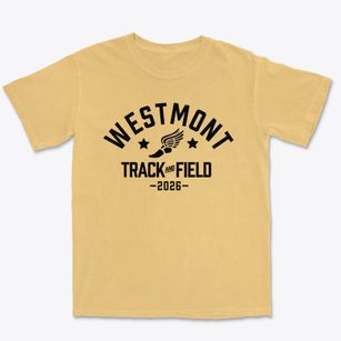 Westmont Montessori School Track and Field Premium Heavyweight T-shirt