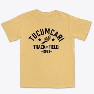 Tucumcari High School Track and Field Premium Heavyweight T-shirt
