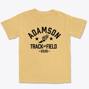 Adamson Academy Track and Field Premium Heavyweight T-shirt