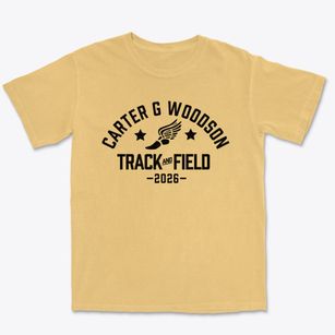 Ps 23 Carter G Woodson Track and Field Premium Heavyweight T-shirt