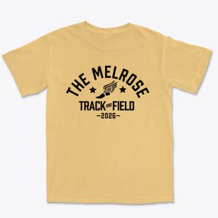 The Melrose School Track and Field Premium Heavyweight T-shirt