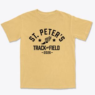 Saint Peter's School Track and Field Premium Heavyweight T-shirt