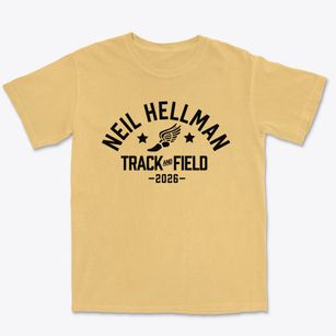 Neil Hellman School Parsons Center Track and Field Premium Heavyweight T-shirt
