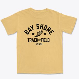 Bay Shore Youth Track and Field Premium Heavyweight T-shirt