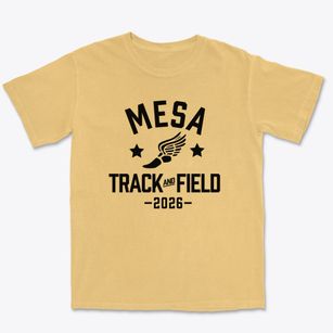 Mesa High School Track and Field Premium Heavyweight T-shirt