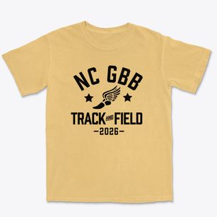 Nc Gbb Academy Track and Field Premium Heavyweight T-shirt