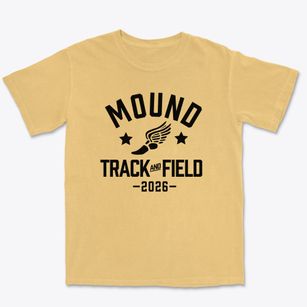 Mound Elementary School Track and Field Premium Heavyweight T-shirt