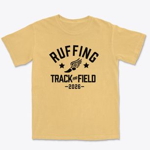 Ruffing Montessori Rocky River School Track and Field Premium Heavyweight T-shirt