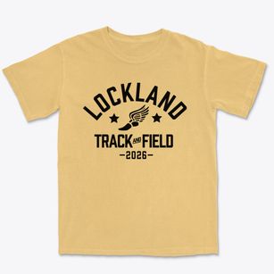 Lockland Elementary School Track and Field Premium Heavyweight T-shirt