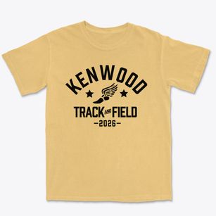 Kenwood Elementary School Track and Field Premium Heavyweight T-shirt