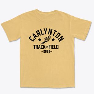 Carlynton High School Track and Field Premium Heavyweight T-shirt