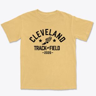 Cleveland Elementary School Track and Field Premium Heavyweight T-shirt
